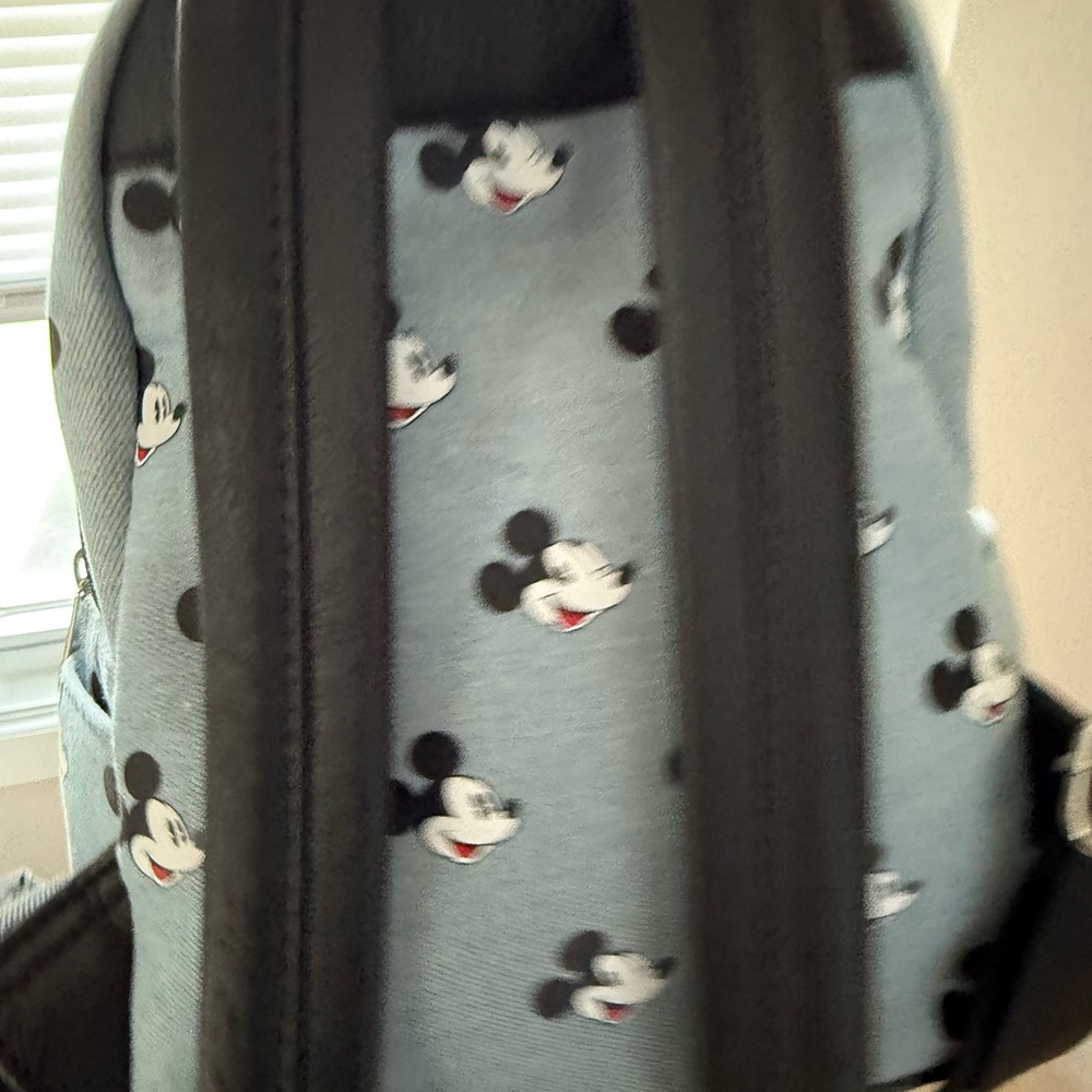Loungefly Mickey Mouse Patterned Backpack - image 3